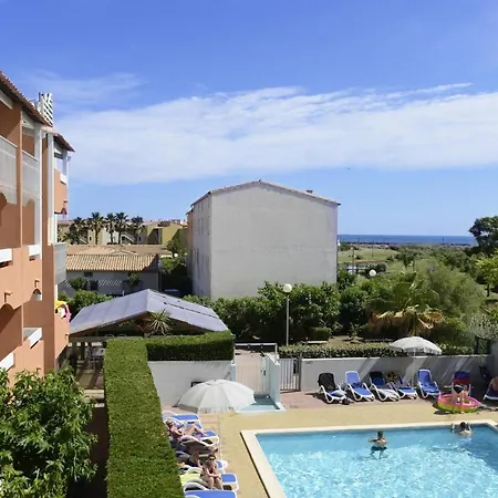 Tatil Evi Primavera 2p 2/4p Sea/pool Agde
